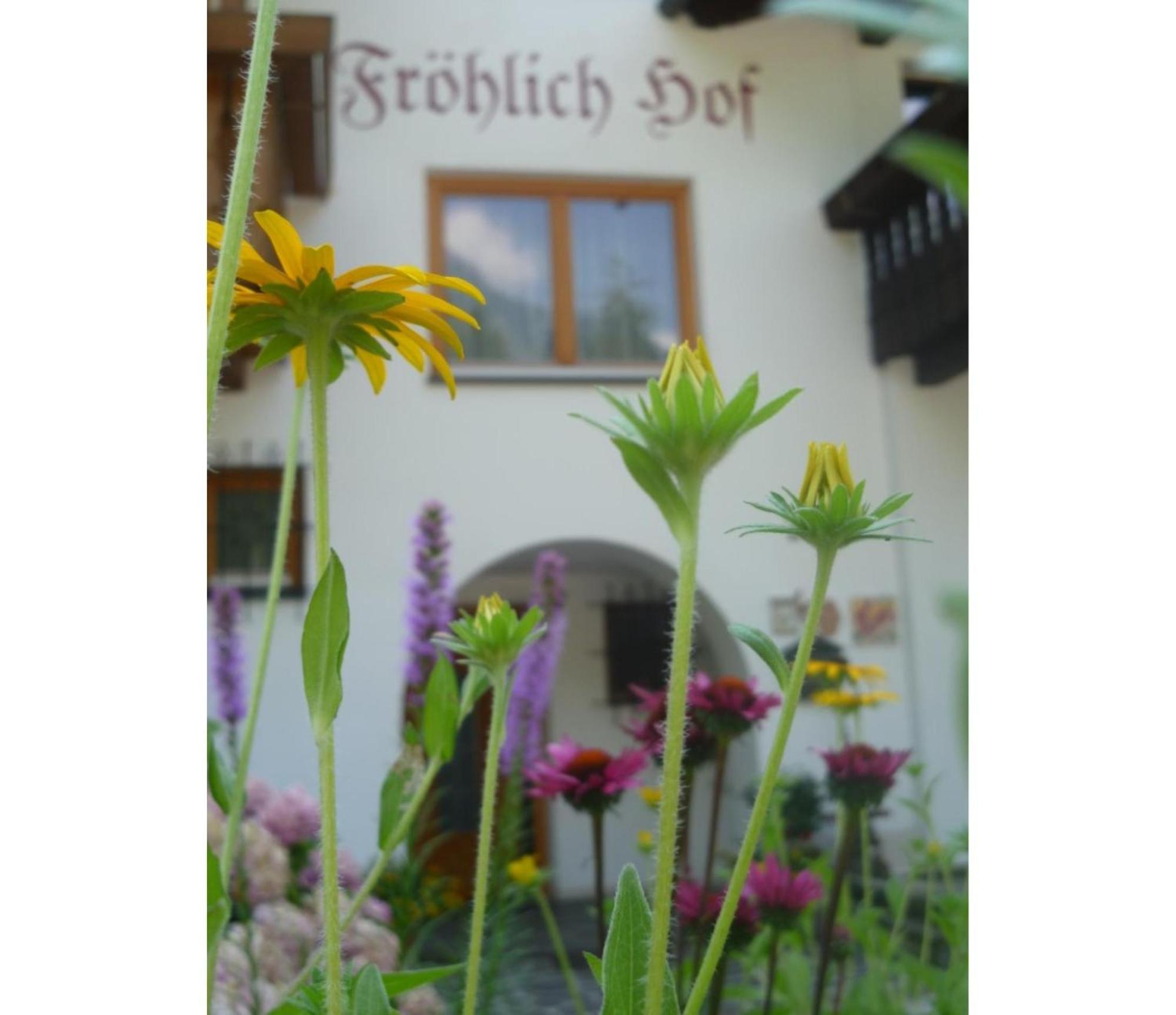 Froehlichhof Wohnung Apfelbluete 라군도 외부 사진
